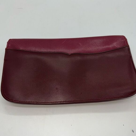 CARTIER Clutch bag Must de Line Pouch Clutch bag Leather Wine Red - Picture 3 of 12